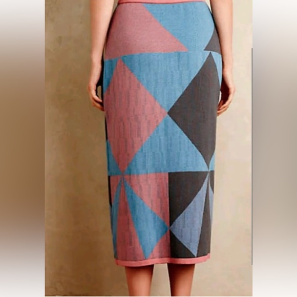 NWT Anthropologie Midi Skirt Ekaterina Kukhareva for Made in Kind sezane - Picture 7 of 8